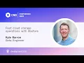 CNG 2025 Fast Cloud Storage Operations with Obstore - Kyle Barron