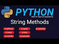 Built in Functions in Python Casefold Isidentifier Upper Title Splitlines Isprintable