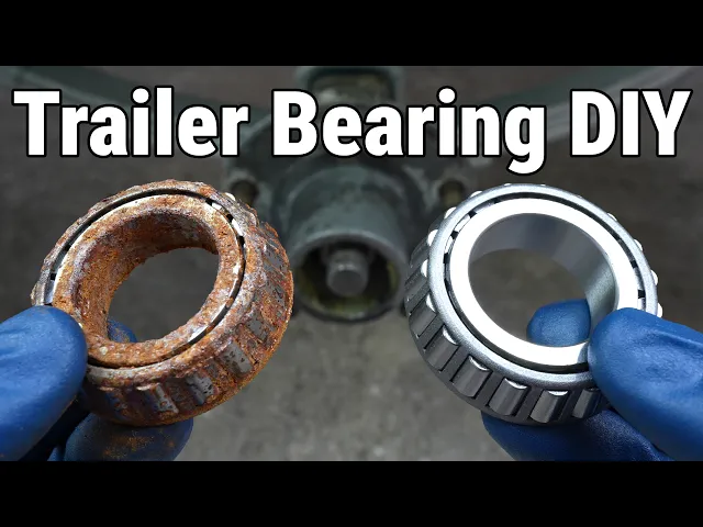 Video: How to PROPERLY Replace Trailer Wheel Bearings
