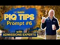 PIQ Tips with UC Davis Undergraduate Admissions Prompt 6