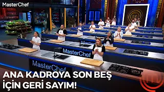 MasterChef Turkiye 9 Sezon 25 Bolum - 6 Ana Kadro Yarismacisi Belli Oldu