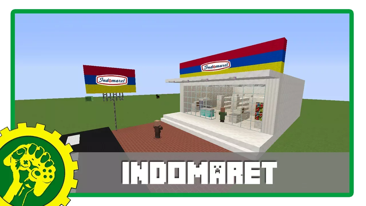 CARA MEMBUAT GERBANG KASTIL - MINECRAFT INDONESIA