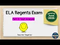 ELA Regents Part 3 Text Analysis 2026 Update Step-by-Step Strategy Guide