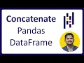 6 How to concatenate Pandas DataFrame Python Pandas Tutorial for Data Science Amit Thinks