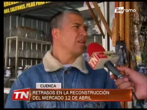 Retrasos en la reconstrucción del mercado 12 de Abril
