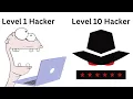 Every HACKER LEVEL From 1 10 Explained