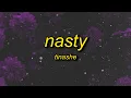 Download Lagu Tinashe - Nasty (Lyrics) | i've been a nasty girl