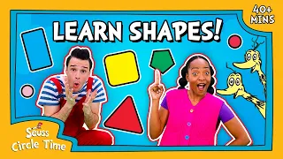 Learning Shapes with Dr. Seuss Friends! | Seuss Circle Time | Full Episode | Dr. Seuss