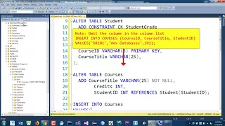 Advanced Databases - DEFAULT Constraint SQL