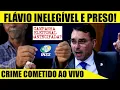Lagu FLÁVIO BOLSONARO FAZ CAMPANHA ELEITORAL ANTECIPADA E COMETE CRIME AO VIVO! INELEGÍVEL, SERÁ PRESO!
