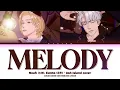 PLAVE Noah, Eunho - MELODY (Ash Island cover) (플레이브 노아, 은호 - 멜로디 애쉬 아일랜드) (Color Coded Lyrics/가사)