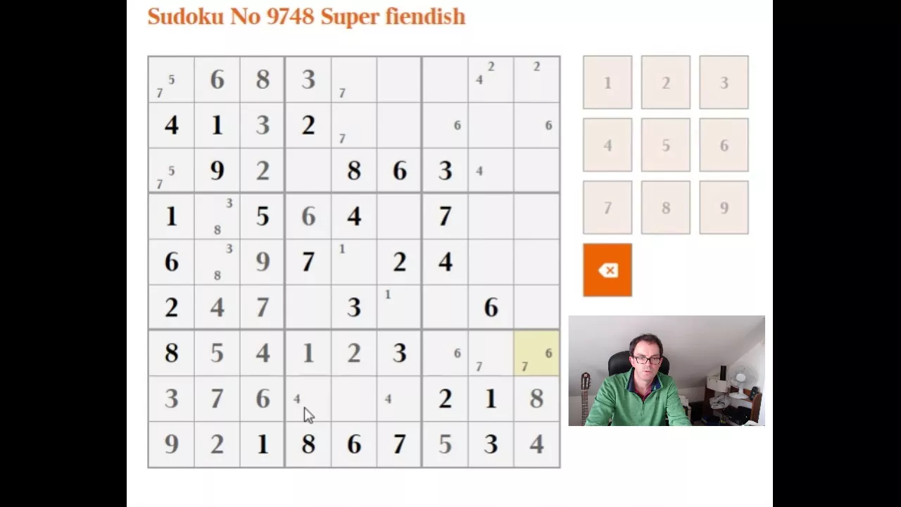 Solving difficult sudokus made easy:  The Times 22 March 18