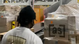 COME TO WORK WITH ME INSIDE FOOTAGE WHAT TO EXPECT WORKING AT AMAZON SORTATION