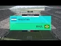 PES 2018 Copa America Final Argentina vs Brazil