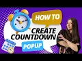 How to Create Countdown Timer Popup in WordPress