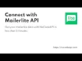 Connect with Mailerlite API