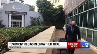 Testimony begins in Casey Crowther fraud trial
