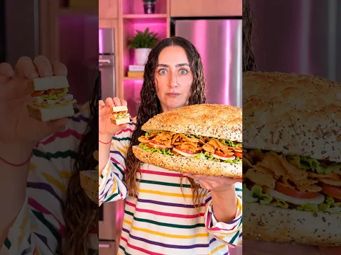 Sandwich mini vs GIGANTE.