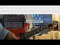 Matchbook Romance - Monsters (Guitar cover with TAB)