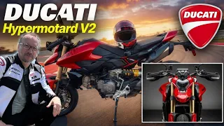 The New Ducati Hypermotard V2 - The Trouble Maker