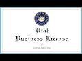 Utah Business License - What You need to get started