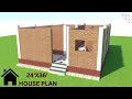 24x36 House Plan 24x36 ghar ka naksha East Facing Best House Design