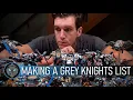 How to write a Grey Knights list in Warhammer 40 000 9th Edition