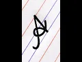 Download Lagu Capital Letter 'A' Cursive | Cursive Writing | @HandwriterAjay