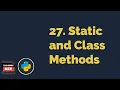 Static and Class Methods Python Tutorials For Beginners