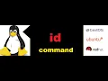 id command for identify user is present or not in redhat linux operating system