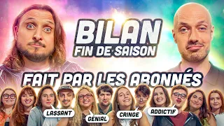Nos abonnés viennent débriefer la saison (on vous aime, merci pour tout)