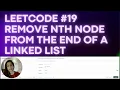 Remove Nth Node from the End of a Linked List - Leetcode