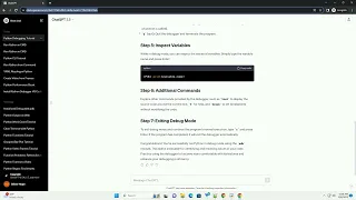 how to run python in debug mode