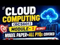 CLOUD COMPUTING MODULE-1 BCS601