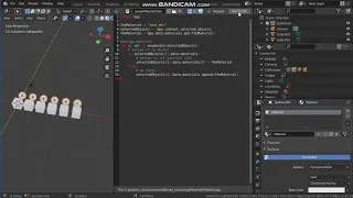 Blender python - Assign material to multiple objects