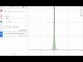 Dirac Delta Function on Desmos