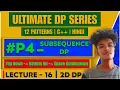 L16 - Subsequences DP Make String Subsequence Using Cyclic Increments TLE LeetCode 2825