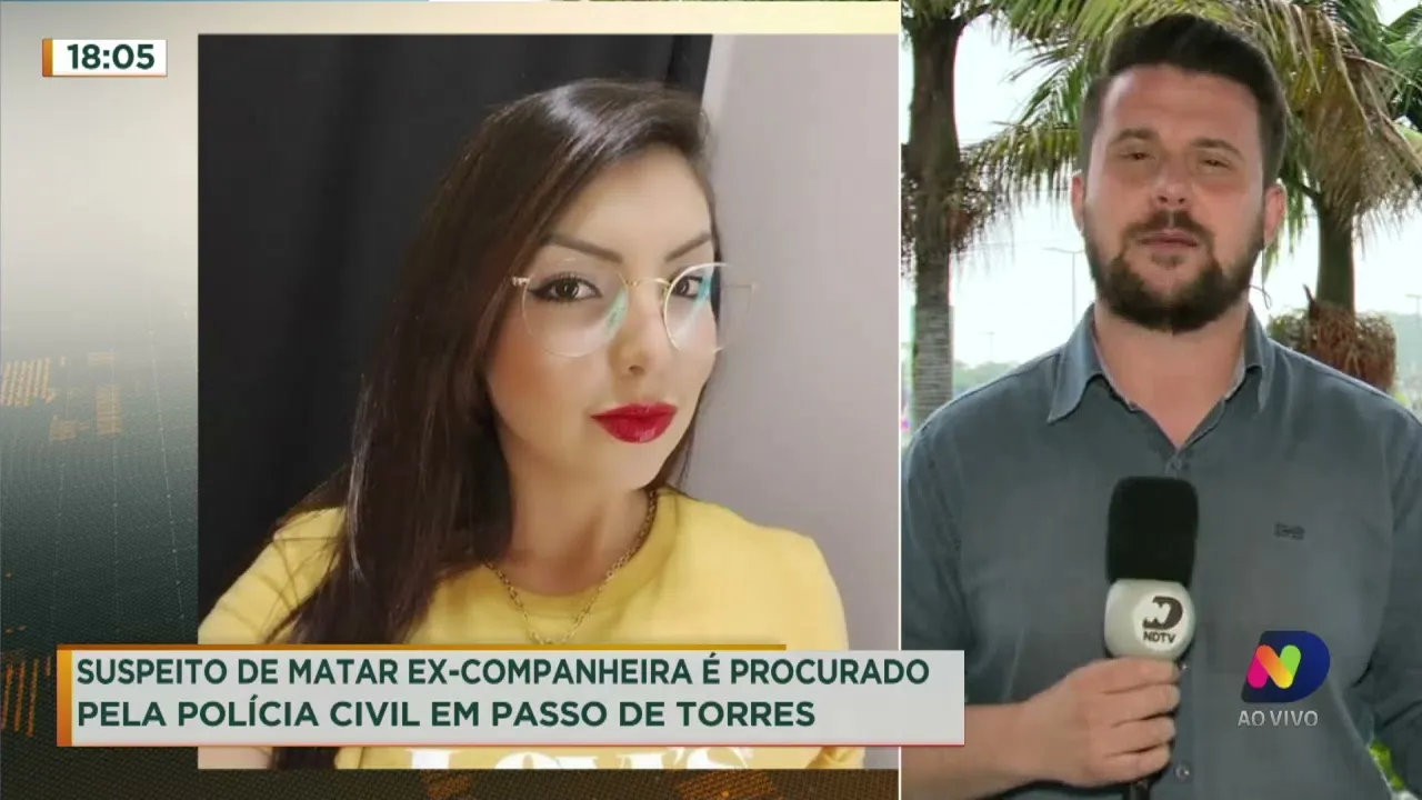 Suspeito de matar ex-companheira é procurado pela Polícia Civil em Passo de Torres