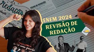 ÚLTIMA REVISÃO DE REDAÇÃO PRO ENEM 2024! (Débora Aladim)