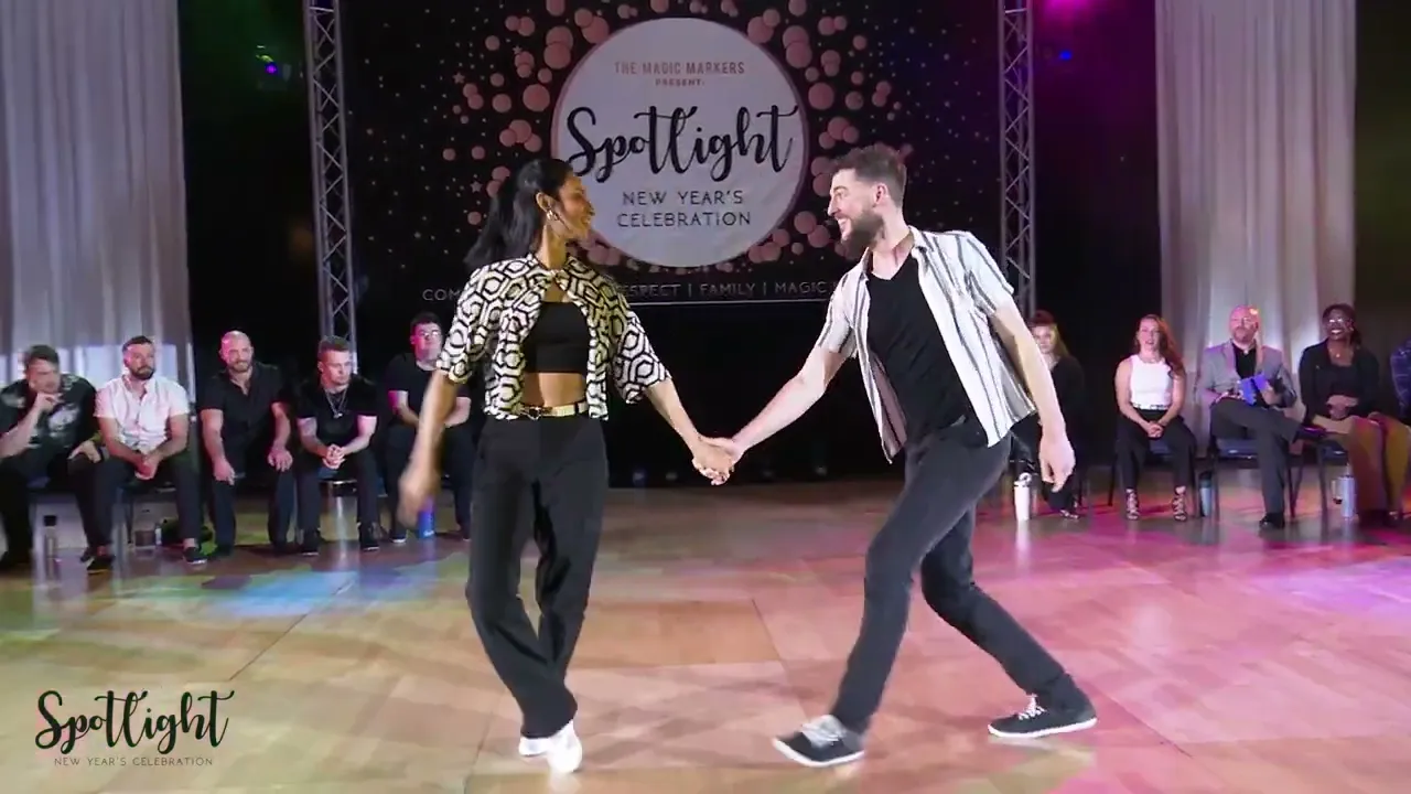 Spotlight New Year's Celebration 2023 Advanced Jack & Jill - Joseph Carey & Sarah Hightower
