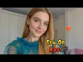 Download Lagu (4K) Try On Haul | Transparent Lingerie \u0026 Micro Bikini Review | Sheer Summer Fashion Try On Haul