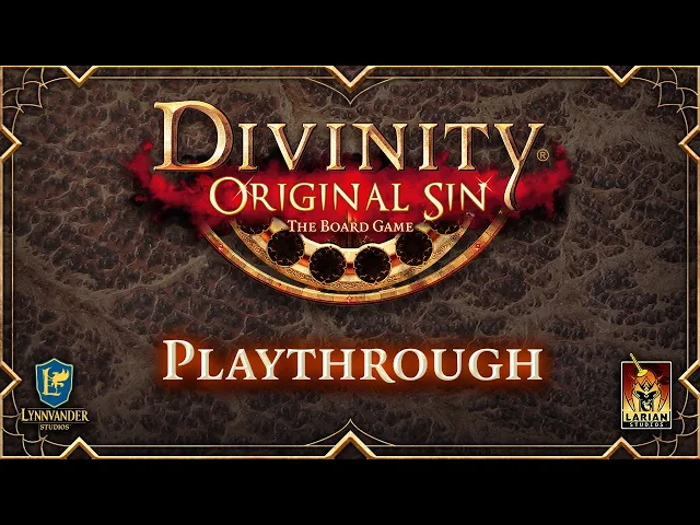 Divinity Original Sin the Board Game Playthrough Video - Sample Game Night