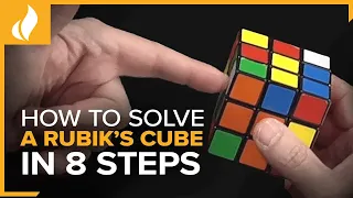 How to Solve a Rubik's Cube in 8 Steps | The Math of Games and Puzzles