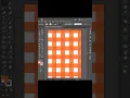 How to make Gingham pattern using adobe
