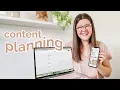 HOW I PLAN CREATE MY CONTENT MARKETING CALENDAR Ideas Organization Batching
