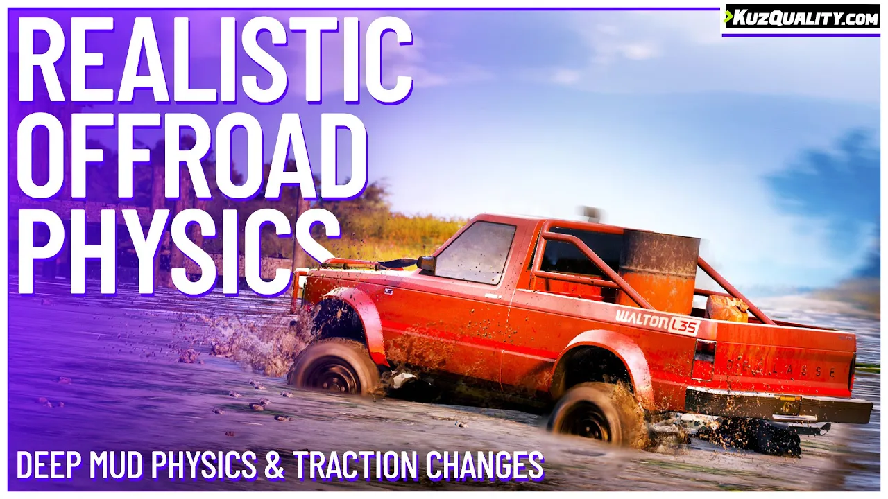 Realistic offroad physics [Standalone, ESX, QBCore] video thumbnail