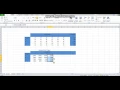 How to solve the facility and location problem in excel