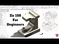 SolidWorks Tutorial Exercise for beginners 158