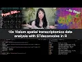 10x Visium spatial transcriptomics data analysis with STdeconvolve in R