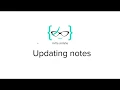 ReactJS for Beginners - 9 Updating Notes